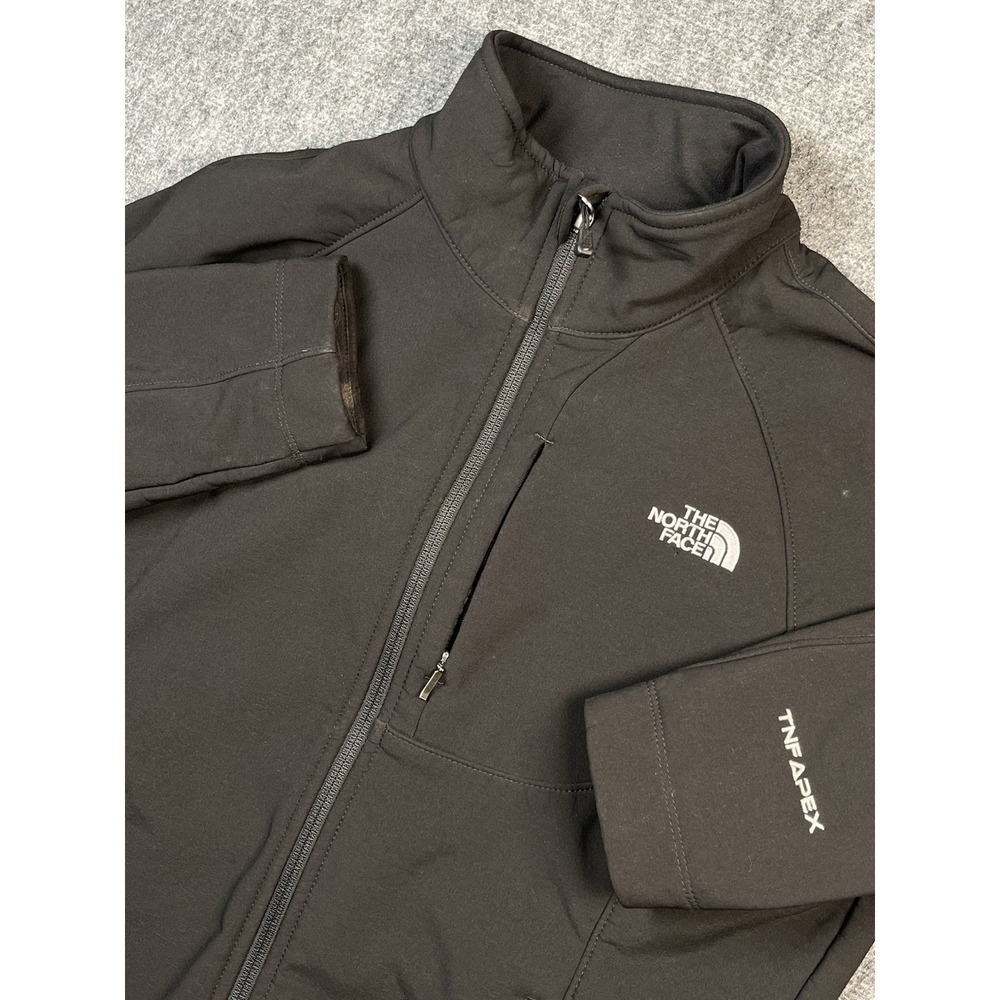 CO47 The North Face Apex Bionic Windwall Soft Shell Jacket Brown Womens Large